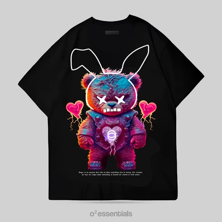 Oversized T-Shirt – Bear Rabbit