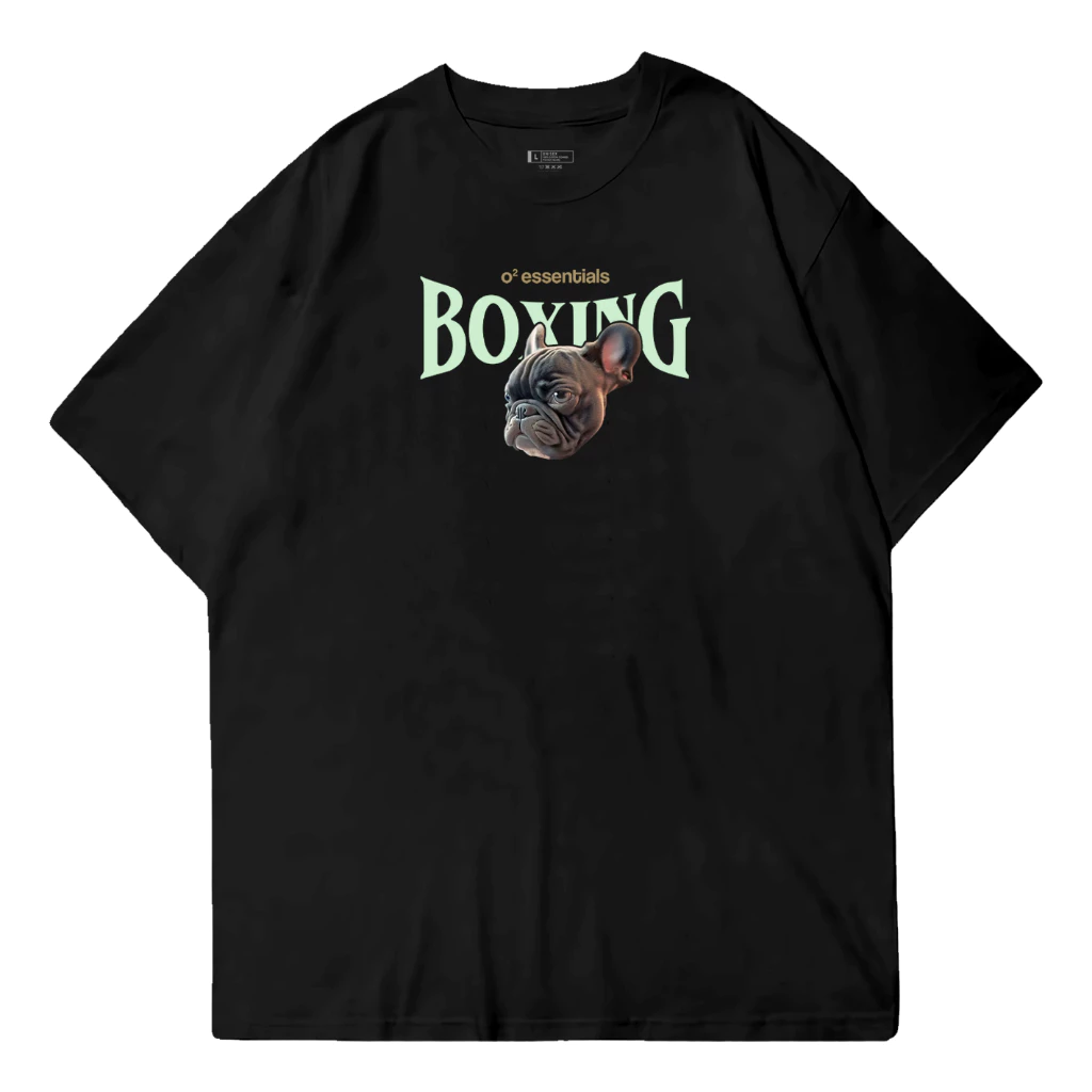 Oversized T-Shirt – Boxing Dog