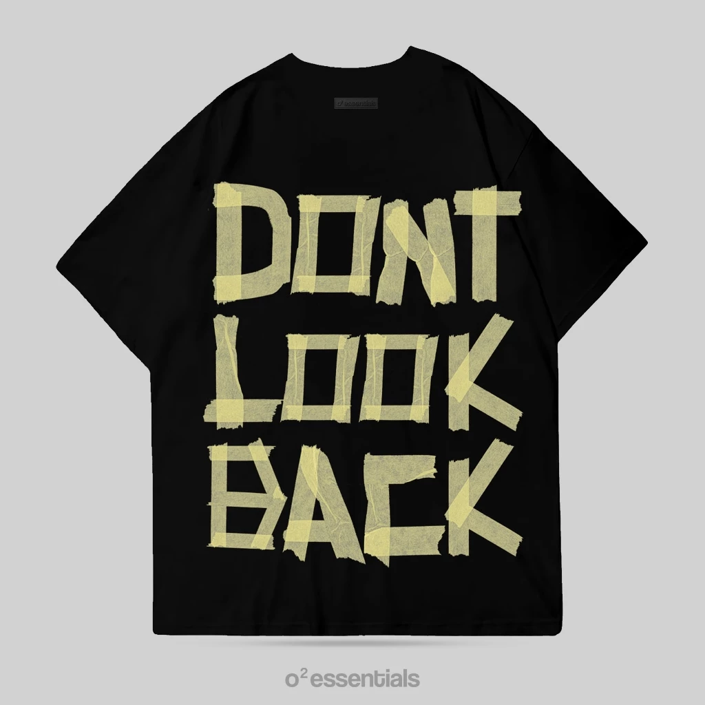 Oversized T-Shirt – Don't Look Back
