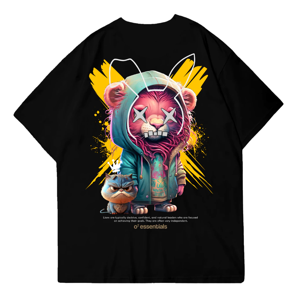 Oversized T-Shirt – Lion X