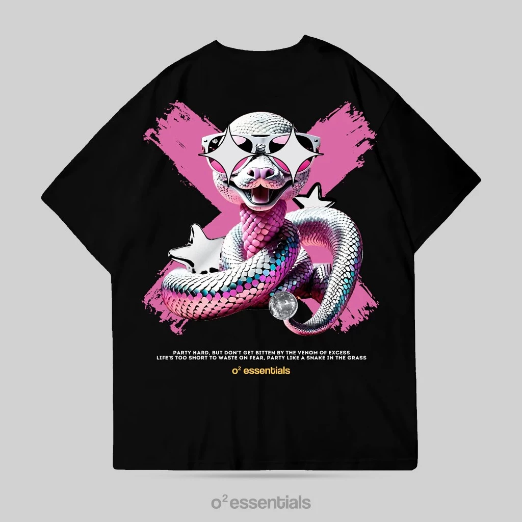 Oversized T-Shirt – Pop Snake
