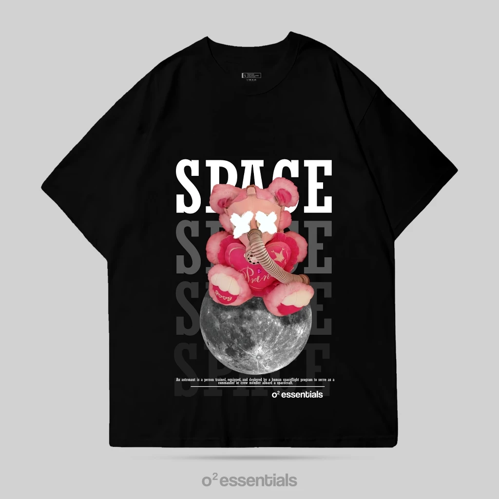 Oversized T-Shirt – Space Bear