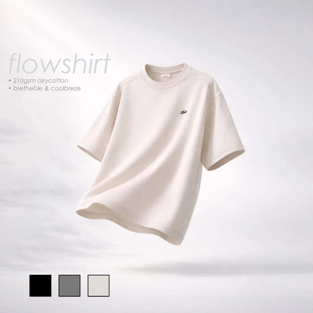 Flow Shirt – Oversize Unisex COOLBREEZE Premium Smooth