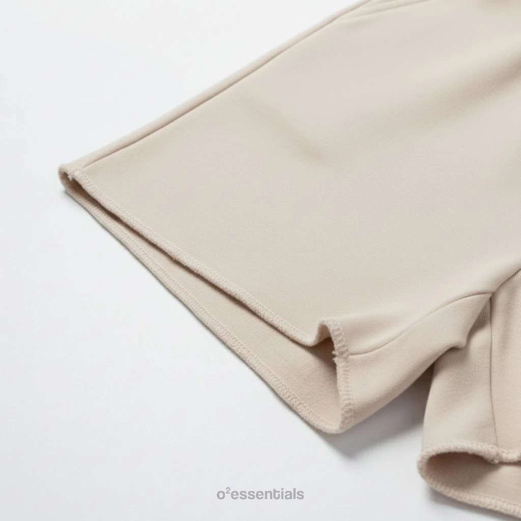 Flow Shorts – Short Pants Unisex Baby Terry Premium Cream Back