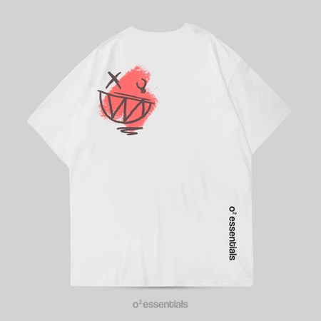 Oversized T-Shirt – Bear Sketch