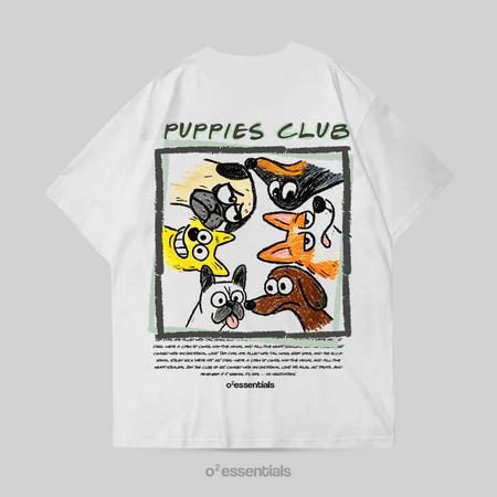 Oversized T-Shirt – Puppies Club