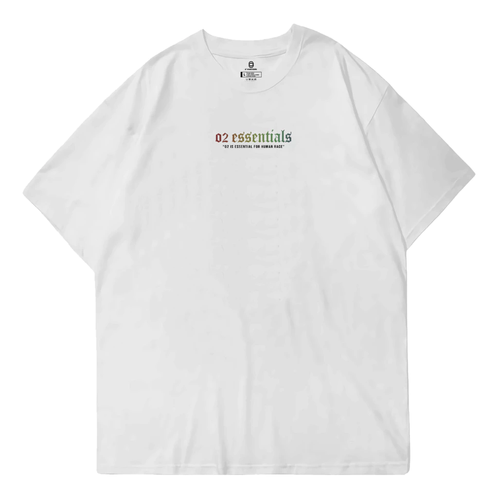 Oversized T-Shirt – Snake Hand White Front