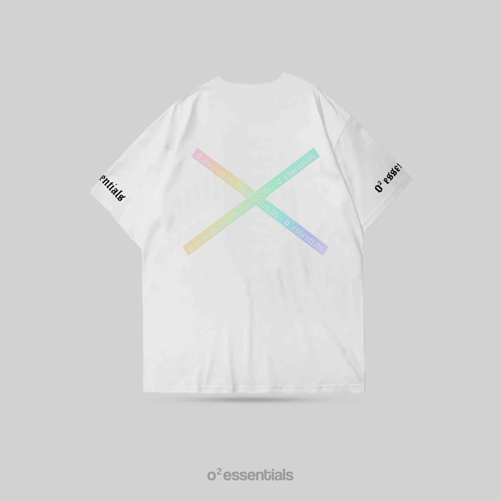 Oversized T-Shirt – Spectrum 001 Special Edition White Back